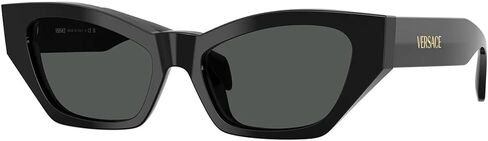 Versace Woman Sunglasses Frame Havana Tortoise Frame ، عدسات رمادية داكنة ، 53 ملم in Kuwait