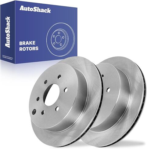 AutoShack Brake Rotors Rear Brake Rotor Replacement Kit for 2005-2015 Nissan Xterra 2005-2024 Frontier 2009-2012 Suzuki Equator 2.5L 3.8L 4.0L V6 4WD RWD R41412PR in Saudi Arabia
