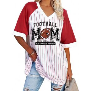 قمصان كرة القدم للنساء قميص يوم كبير في لعبة كرة القدم أمي Tshirt Graphic Sunday Tee Funday Sport Tops in Kuwait