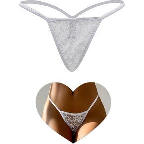 ohyeah G String Thongs for Women Sexy Micro G-String Lace Thong Underwear Floral Lacy Low Rise T-Back for Ladies in Saudi Arabia