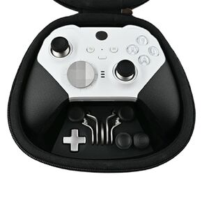 Kankangou Custom Elite Series 2 وحدة تحكم متوافقة مع Xbox Elite Series 2 Controller-White ، وحدة تحكم للألعاب متوافقة مع سلسلة Xbox S/X ، Xbox One ، مع حقيبة ملحق in Kuwait