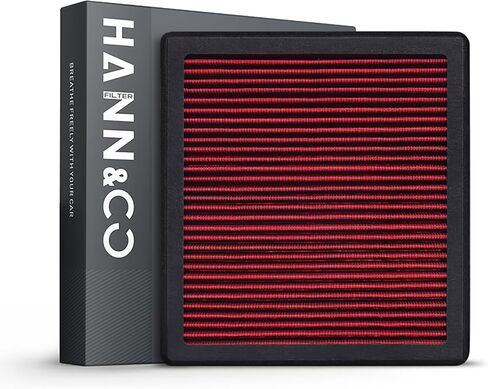 HANN&CO Washable And Reusable High Flow Cabin Air Filter，Greater Than 15 Years of Service Life，Suitable For Toyota；Lexus；Subaru；Land Rover；Jaguar Replacement CF10285，CP285，VF2000（HCC1011-X） in Kuwait