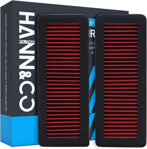 HANN&CO Washable And Reusable High Flow Cabin Air Filter，Greater Than 15 Years of Service Life，Suitable For Toyota；Lexus；Subaru；Land Rover；Jaguar Replacement CF10285，CP285，VF2000（HCC1011-X） in Kuwait
