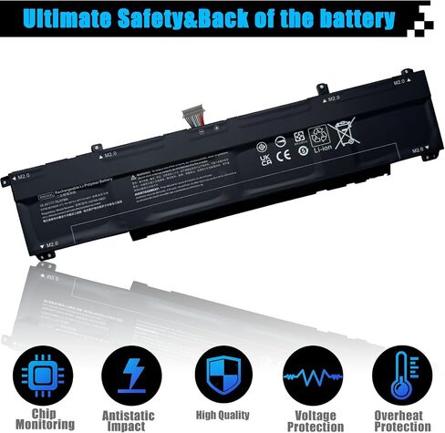 WS04XL L97357-005 Laptop Battery Replacement for HP Spectre x360 14-EA 14T-EA000 14-EA0007NA 14-EA0002NI 14-EA0002NX 14-EA0003NS 14-EA0378NG 14-EA0023DX Series WSO4XL HSTNN-DB9Z L97352-2D1 66.52Wh in Saudi Arabia
