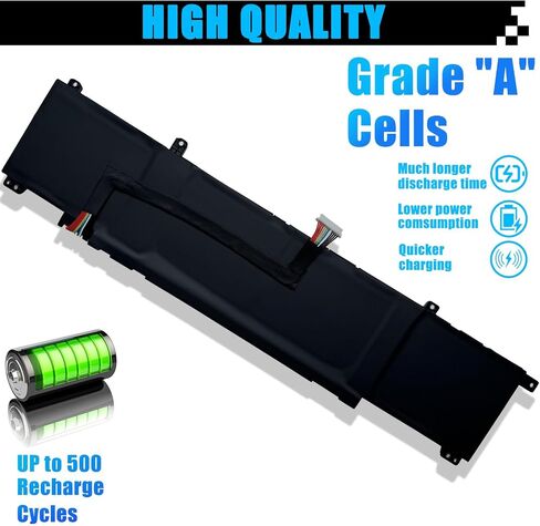 WS04XL L97357-005 Laptop Battery Replacement for HP Spectre x360 14-EA 14T-EA000 14-EA0007NA 14-EA0002NI 14-EA0002NX 14-EA0003NS 14-EA0378NG 14-EA0023DX Series WSO4XL HSTNN-DB9Z L97352-2D1 66.52Wh in Saudi Arabia