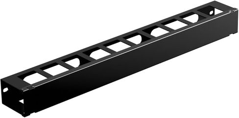 Iogear 2U 19 "قناة إدارة الكابلات الأفقية مع غطاء ومسامير التثبيت ، ومنظم سلك قناة الإصبع المغطى لخادم/شبكة/معدات رف وخزائن Grohd2u in Kuwait