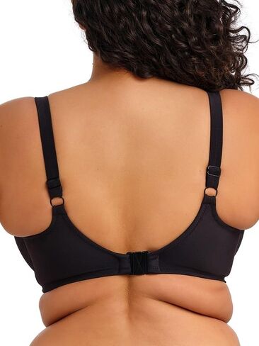 Elomi Plus Size Sail Plain Sailing Bikini Top 38JJ ، Black in Saudi Arabia