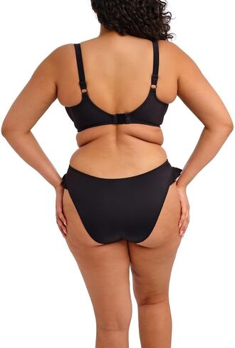 Elomi Plus Size Sail Plain Sailing Bikini Top 38JJ ، Black in Saudi Arabia