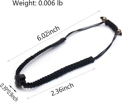 St. Benedict St. Jude Beaded Bracelet, Adjustable Handmade Braided Cord Bracelet, Green Unisex in Saudi Arabia