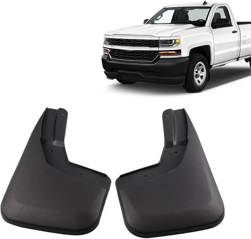 PIT66 MUD FLAP ، متوافق مع 2007-2013 GMC SIERRA 1500/2007-2014 GMC SIERRA 2500HD 3500HD/2007-2014 Yukon/2001-2013 Yukon XL 1500 2500 4PCS Splash Guards Mud justs & الخلفية #19213394 in Saudi Arabia