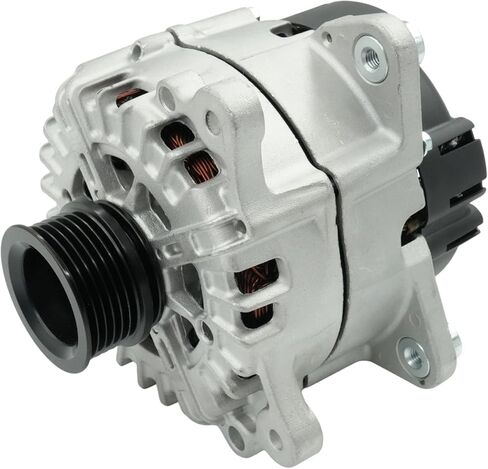 12V 100A 6-GROOVE PULLEY PLUSTIONATOR المولد لـ MAZDA CX-5/CX5 2013 2014 2015 2015 2017 2018 2019 2022 2023 ، MAZDA 3 2014 2015 2017 2017 ، MAZDA 6 2014 2015 2015 2017 2018 2019 2020 2021 in Saudi Arabia