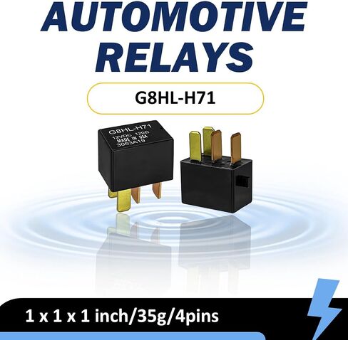 2-Pack G8HL-H71 Automotive Relays - 12VDC High-Performance Upgrade Compatible for Honda and Acura Models (2003-2014) in Kuwait