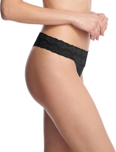 Natori Women's Bliss Perfection بحجم واحد كلاسيكي ثونغ 3 حزمة in Saudi Arabia