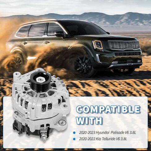JX6Z-10346-K High Output Alternator 180A 12V,Compitable with 2020-2023 Ford Escape 1.5L,2021 2022 2023 Bronco Sport 1.5L,Replacement JX6Z10346K,JX6T-10300-SC,JX6T10300SC,GL8990 in Saudi Arabia