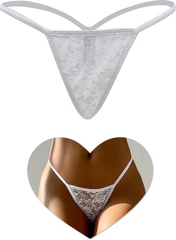 Ohyeah G String Thongs for Women Sexy Micro G-String Lace Thong Intond Goral Lacy Low Rise T-Back for Ladies in Saudi Arabia