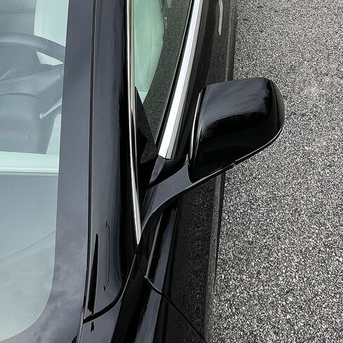 Slickmod Chrome Delete Delete Blackout Vinyl Overlay for Tesia Model 3 - Complete Kit + Extra Side (1. مجموعة كاملة ، ساتين أسود) in Kuwait