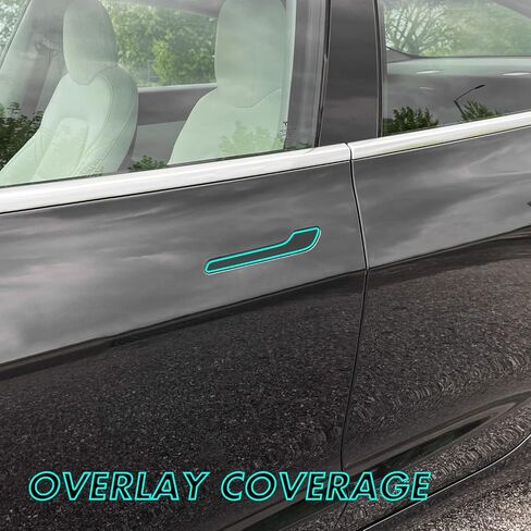 Slickmod Chrome Delete Delete Blackout Vinyl Overlay for Tesia Model 3 - Complete Kit + Extra Side (1. مجموعة كاملة ، ساتين أسود) in Kuwait