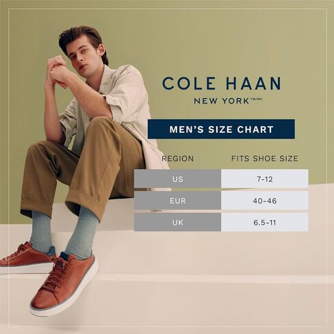 Cole Haan Mens No Show Socks - 2 Pack Breathable Cotton Invisible Liner Low Cut Socks for Men with Heel Grip (Sizes: 7-12) in Saudi Arabia