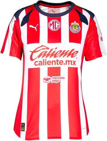 Puma Women's Standard Chivas Replica 25-26 قميص ، Red Home AH25 in Saudi Arabia