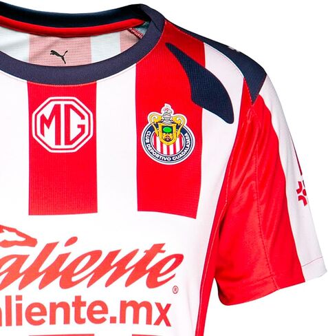 Puma Women's Standard Chivas Replica 25-26 قميص ، Red Home AH25 in Saudi Arabia