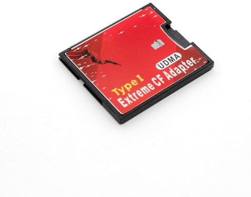 Compact Flash Memory Card Reader TF Compatible with Dual Micro SD to CF Adapter Type I High-Speed Performance Replacement for DSLRs in Kuwait