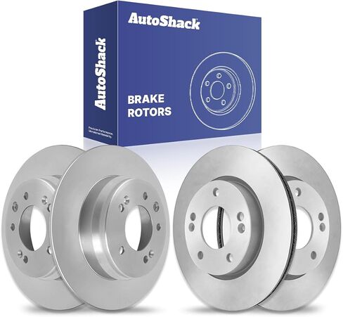 AutoShack Brake Rotors Front and Rear Brake Rotor Replacement Kit for 2009-2012 Hyundai Elantra 2010-2012 Tucson 2011 Kia Sportage 2.0L 2.4L FWD BRKPK377 in Saudi Arabia