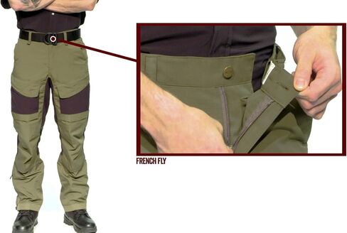 Tru-Spec Xpedition Tactical Pants for Men - Water-Resistant Outdoor Work & Hiking Pants with Dual Zippered Cooling Vents, Coyote - 32W x 30L in Saudi Arabia