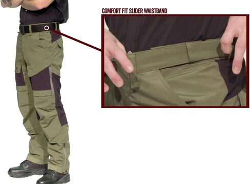 Tru-Spec Xpedition Tactical Pants for Men - Water-Resistant Outdoor Work & Hiking Pants with Dual Zippered Cooling Vents, Coyote - 32W x 30L in Saudi Arabia