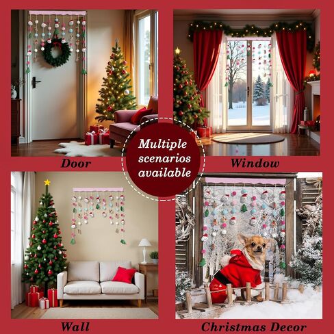 Kawaii Fluffy Plush Door Curtain 33" W x 36" L Self-Adhesive Cute Pink Bow Heart-Shaped Window Wall Curtain for Living Room and Bedroom Decor in Saudi Arabia