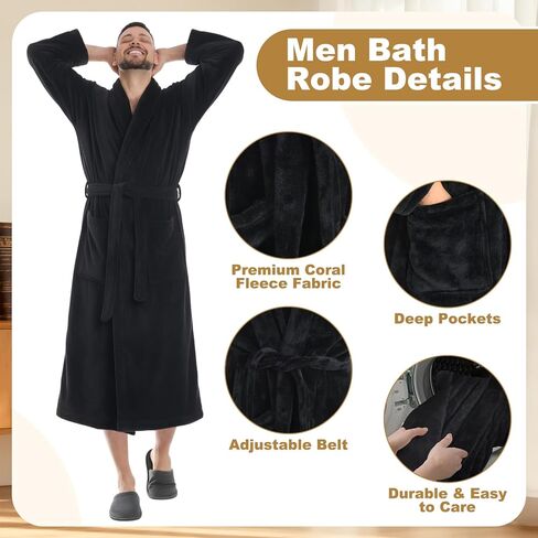 12 PCS MEN MEN ROBE و SLIPPER WINTER SET 6 PCS ROBE SOME PLUSH FOR in Kuwait
