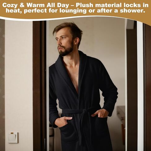 12 PCS MEN MEN ROBE و SLIPPER WINTER SET 6 PCS ROBE SOME PLUSH FOR in Kuwait