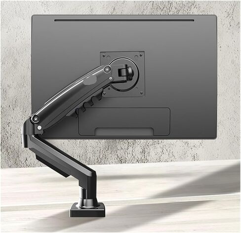 F80 Desktop Gas Spring 17-30" LCD LED Monitor Holder Mount Arm Full Motion Display Stand Loading 2-9 Kgs in Saudi Arabia