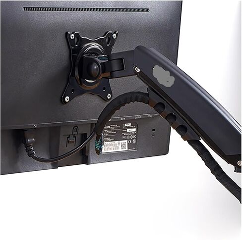 F80 Desktop Gas Spring 17-30" LCD LED Monitor Holder Mount Arm Full Motion Display Stand Loading 2-9 Kgs in Saudi Arabia