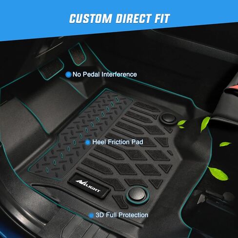 Nilight Floor Mats for Ford Flex 2000 2010 2011 2012 2013 2015 2015 2017 2017 2018 2019 in Kuwait