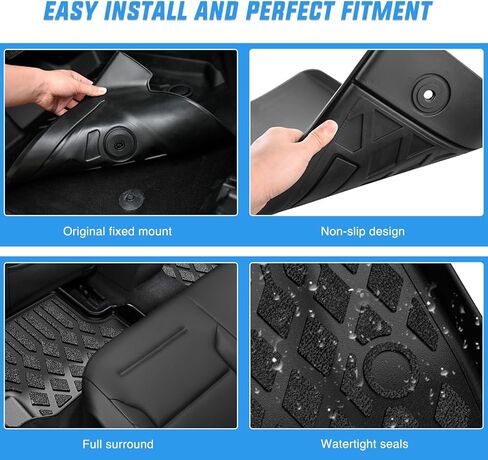 Nilight Floor Mats for Ford Flex 2000 2010 2011 2012 2013 2015 2015 2017 2017 2018 2019 in Kuwait