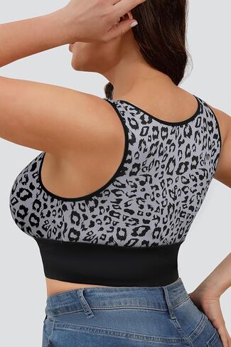 Women's Front Close Sports Bra -Post Surgery Compression Bra, Built-Up Support,Breathable & Comfortable for All-Day Wear in Kuwait