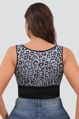 Women's Front Close Sports Bra -Post Surgery Compression Bra, Built-Up Support,Breathable & Comfortable for All-Day Wear in Kuwait