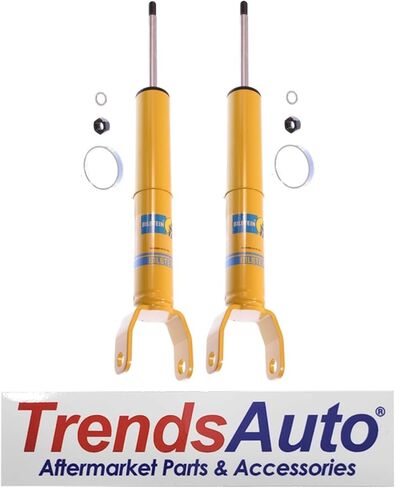 Bilstein 4600 Series مجموعة من صدمات الأنابيب الأمامية والخلفية تناسب 2006 2008 Dodge RAM 1500 4WD تستبعد نماذج الكابينة الضخمة | Trendsauto شارات | 24-317801 24-025508 in Kuwait