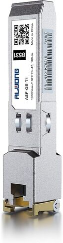 1000Base-T SFP Copper Transceiver, 1.25G SFP to RJ45 Ethernet Module, Up to 100m, for Ubiquiti UniFi UF-RJ45-1G, Meraki MA-SFP-1GB-TX, Mikrotik, TP-Link, Intel and More, 2 Pack in Kuwait