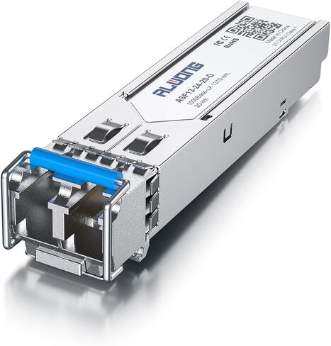 1000Base-T SFP Copper Transceiver, 1.25G SFP to RJ45 Ethernet Module, Up to 100m, for Ubiquiti UniFi UF-RJ45-1G, Meraki MA-SFP-1GB-TX, Mikrotik, TP-Link, Intel and More, 2 Pack in Kuwait