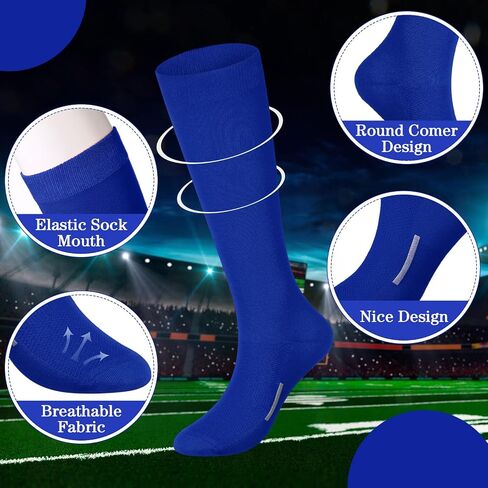36 Pairs Soccer Socks Baseball Football Softball Team Sock Bulk Unisex Long Tube Sport Sock in Saudi Arabia