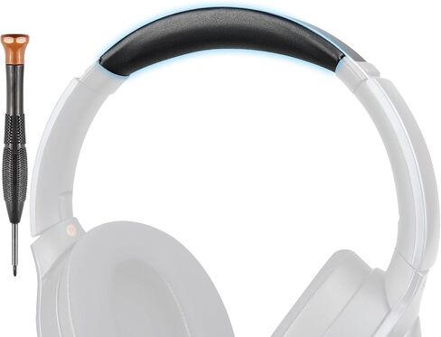 طقم وسادة headstrap استبدال SOPROM لـ Sony WH-1000XM2 (WH1000XM2) ، سماعات MDR-1000X (MDR1000X) ، تركيب DIY سهل (أسود) in Kuwait