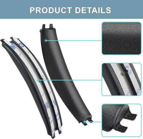 طقم وسادة headstrap استبدال SOPROM لـ Sony WH-1000XM2 (WH1000XM2) ، سماعات MDR-1000X (MDR1000X) ، تركيب DIY سهل (أسود) in Kuwait