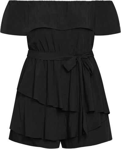 City Chic Women's Plus Size Playsuit - Kiki in Saudi Arabia