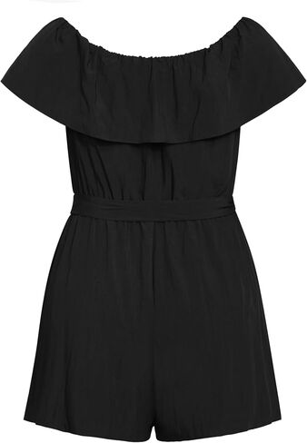 City Chic Women's Plus Size Playsuit - Kiki in Saudi Arabia