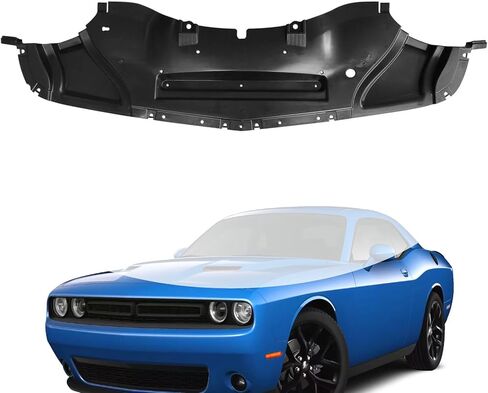 Front Engine Splash Shield Compatible with 2013-2019 Hyundai Santa Fe XL Replacement OE#HY1228186/291102W800 in Kuwait