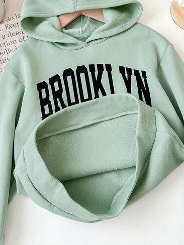 SOLY HUX Girl's Hoodies 3 Piece Set Letter Graphic Long Sleeve Hooded Sweatshirts Fall Clothes in Saudi Arabia