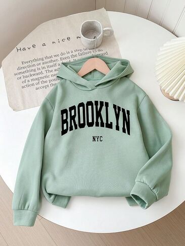 SOLY HUX Girl's Hoodies 3 Piece Set Letter Graphic Long Sleeve Hooded Sweatshirts Fall Clothes in Saudi Arabia