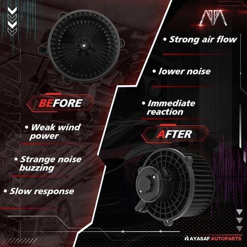 MAYASAF 700253 HVAC Blower Motor Assembly fit for Nissan[ONLY] 08-13 Rogue, 14-15 Rogue Select, 07-12 Sentra in Kuwait