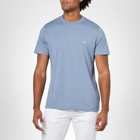 Brooks Brothers Men's Supima Cotton Crewneck Logo Short Sleeve T-Shirt in Saudi Arabia